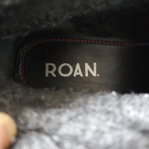 Roan Dino Mens Brown Leather Distressed Lace up Size 11 Boots - Picture 12 of 12